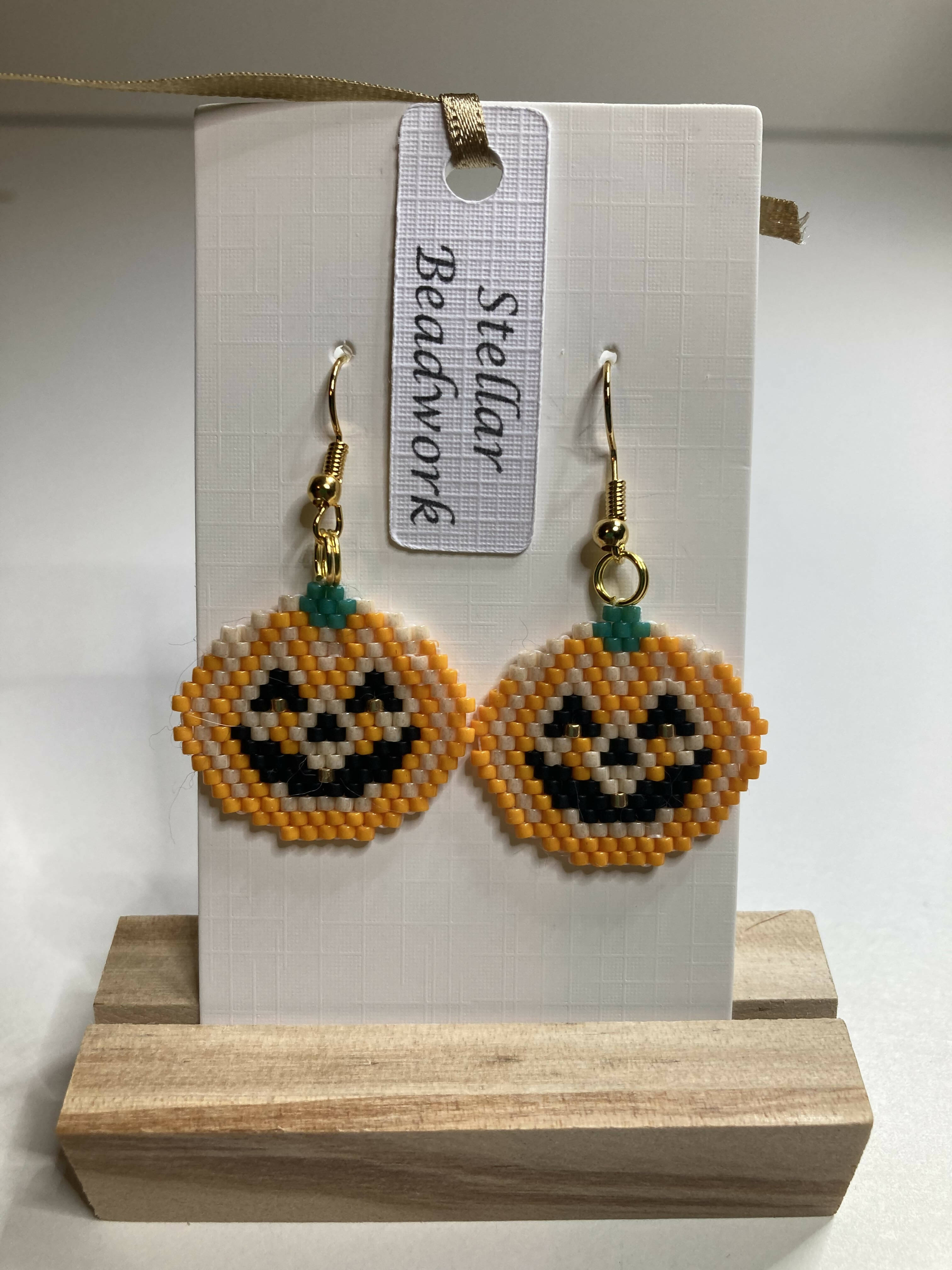 Pumpkin Earrings