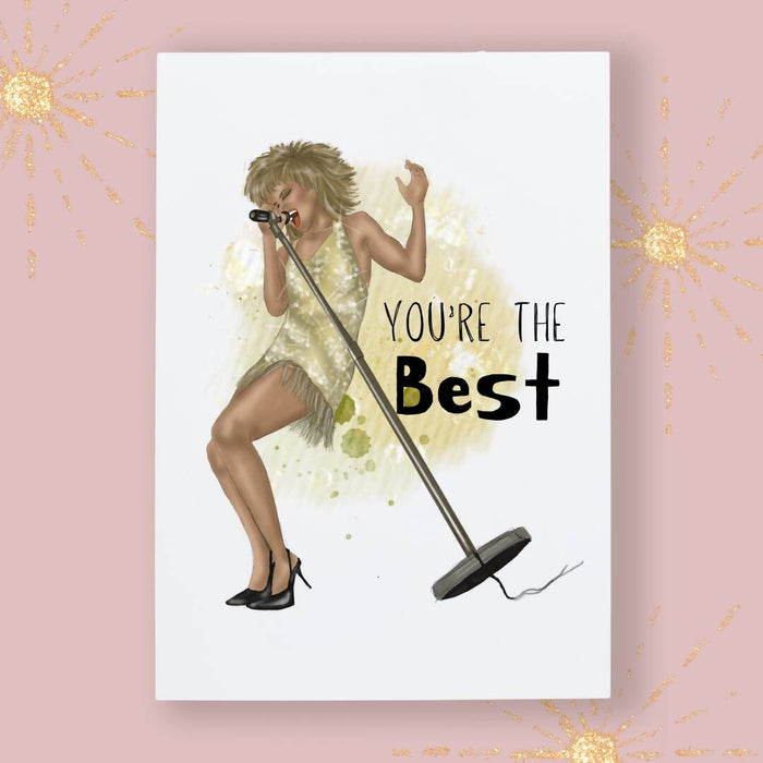 Greeting Card -Tina You're the Best