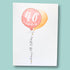 Milestone Happy Birthday card