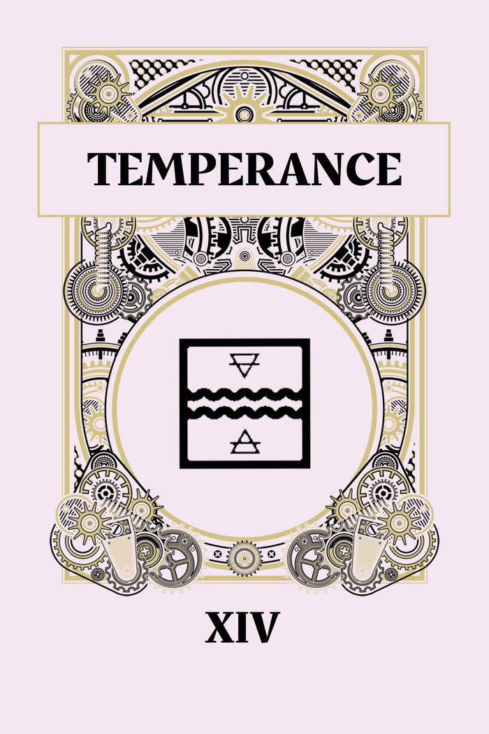 Tarot - Temperance Postcard