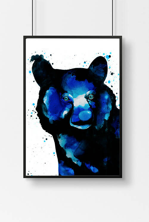 Original Artwork Titled Coba (Glacier Bear)