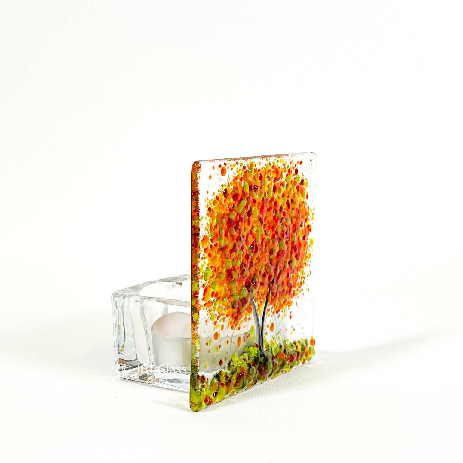 Small Autumn Tree Tea Light