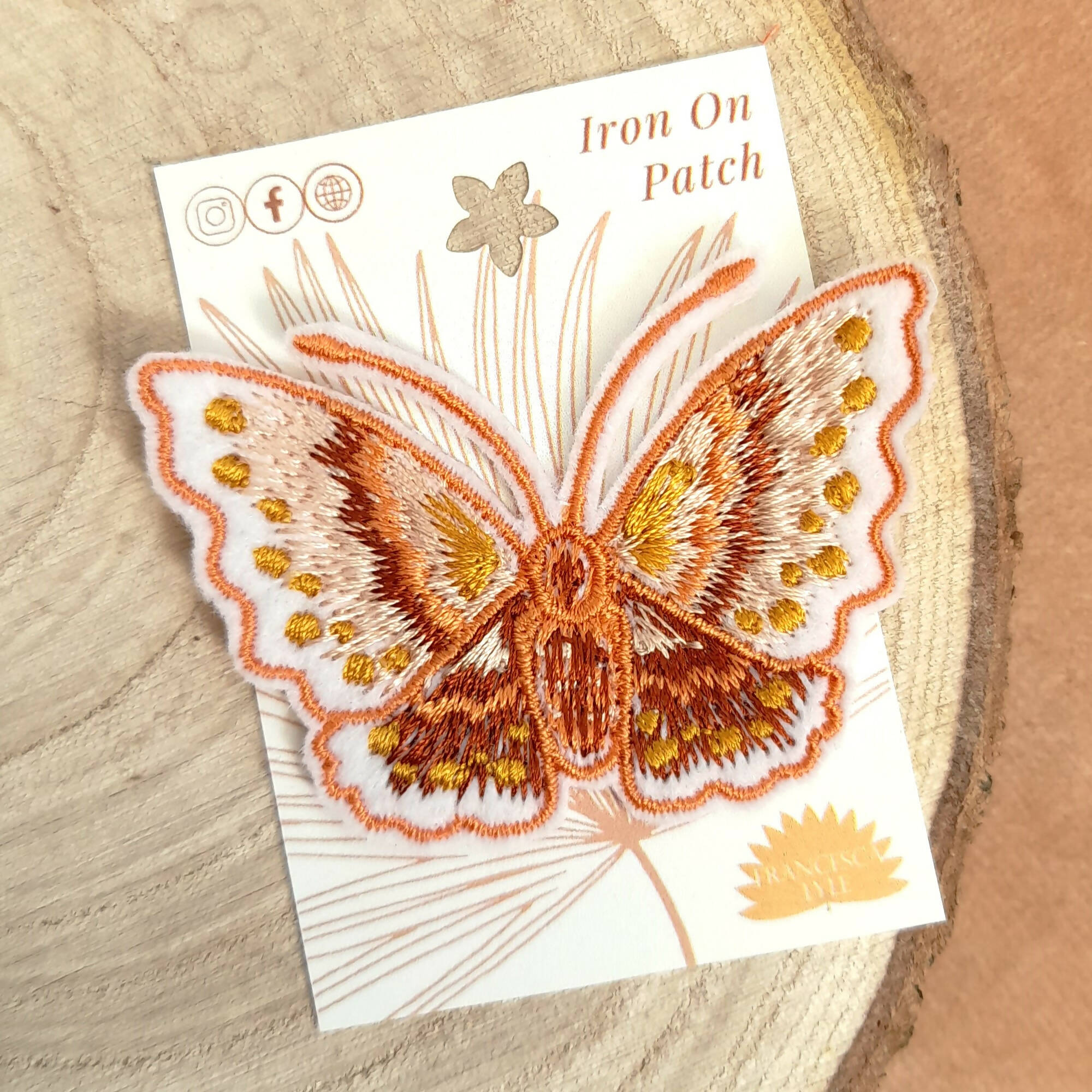 Butterfly Iron-on Patches