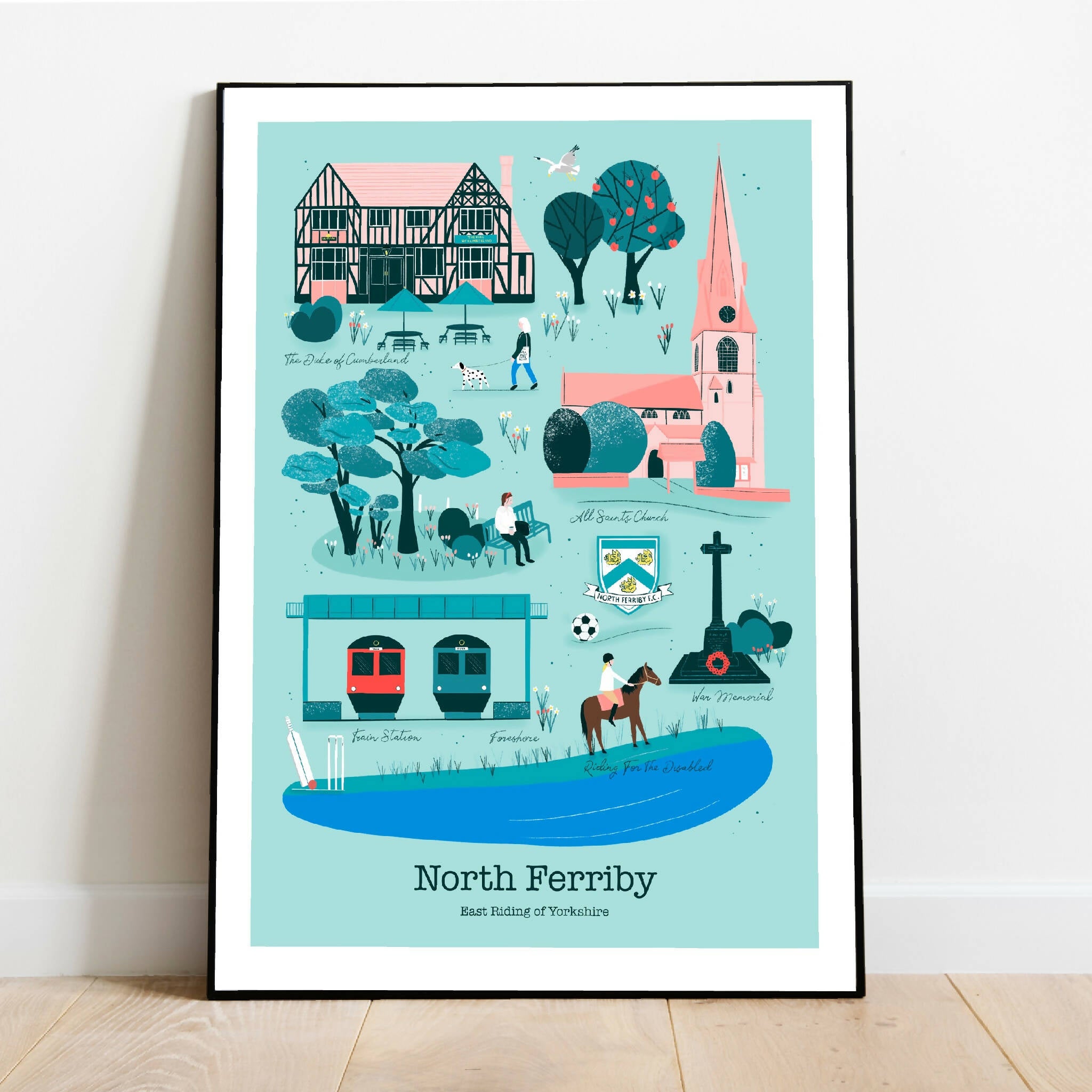 North Ferriby Art Print