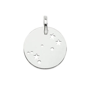 A GEMINI STAR SIGN necklace in Sterling Silver
