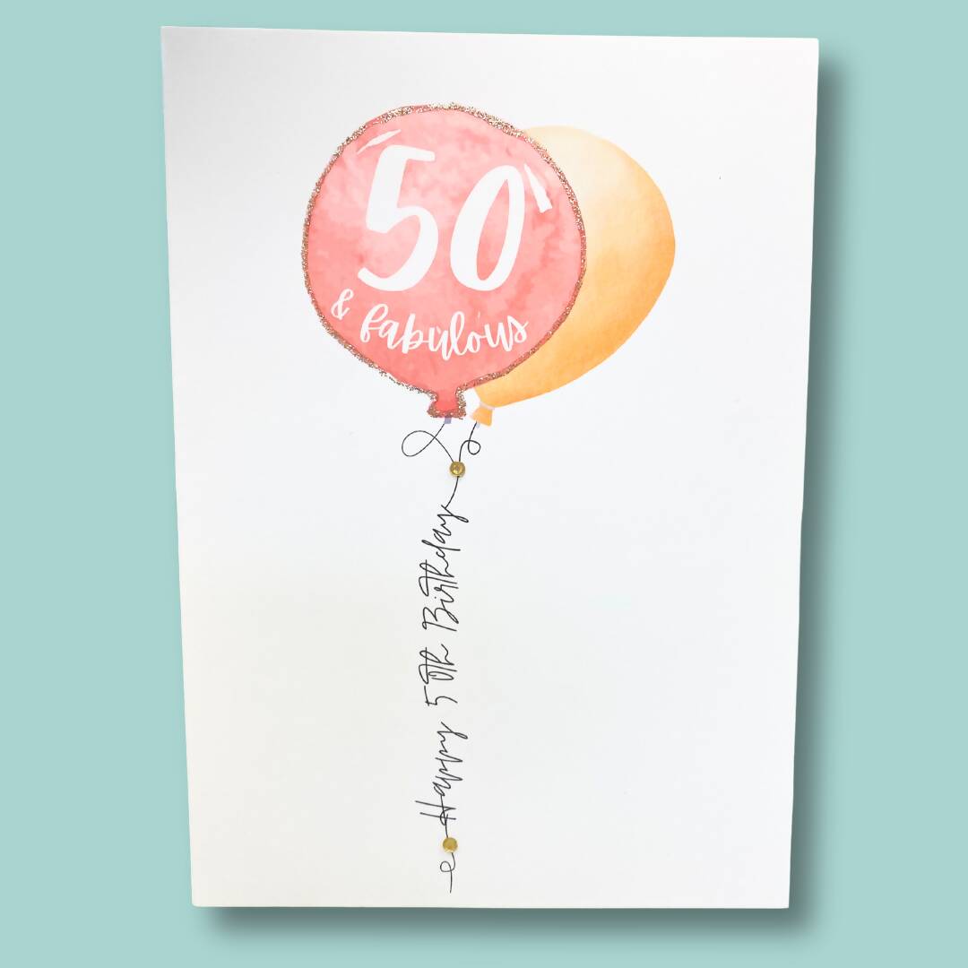 Milestone Happy Birthday card