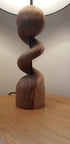 Oak Spiral Lamp