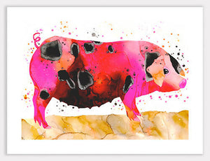 Pig (Dame) Print
