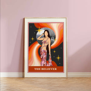 The Believer Cher Tarot Print