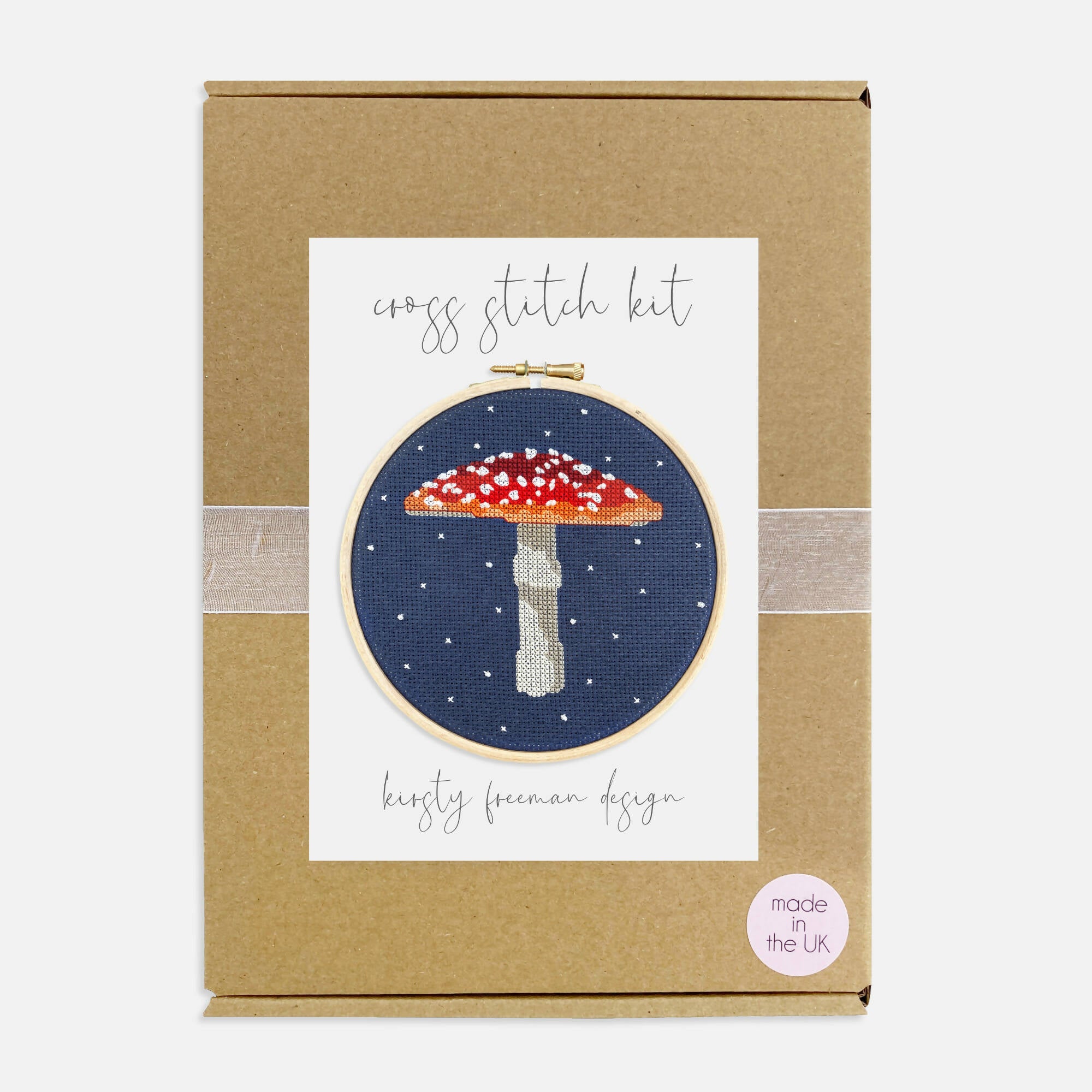 Toadstool Cross Stitch Kit
