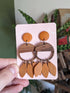 Dream catcher - Wooden Earrings