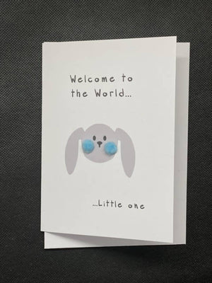 New Baby Card - Pom Pom greeting card