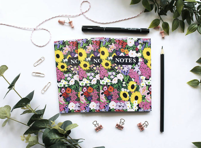 Summer in Bloom Mini A6 notebook