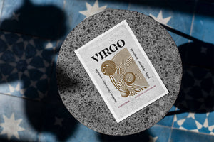 Virgo Zodiac Horoscope Star Sign Psychedelic Style Art Print A4 Framed no Mount