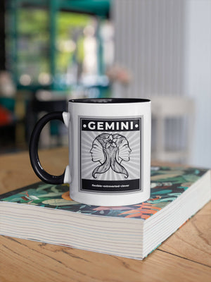 Gemini 11oz Retro Style Mug