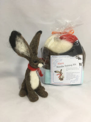 Hare Needle Felting kit