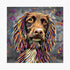 Colour Splash Spaniel Dog Mounted Artwork | Art & Soul