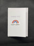 Thank you Rainbow - Pom Pom greeting card