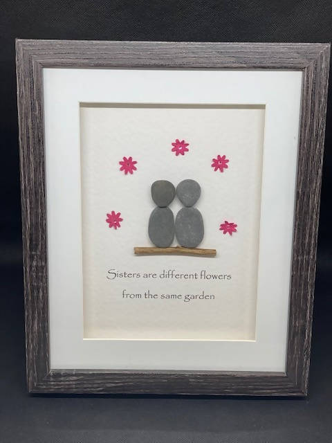 Sisters are different flowers- Medium