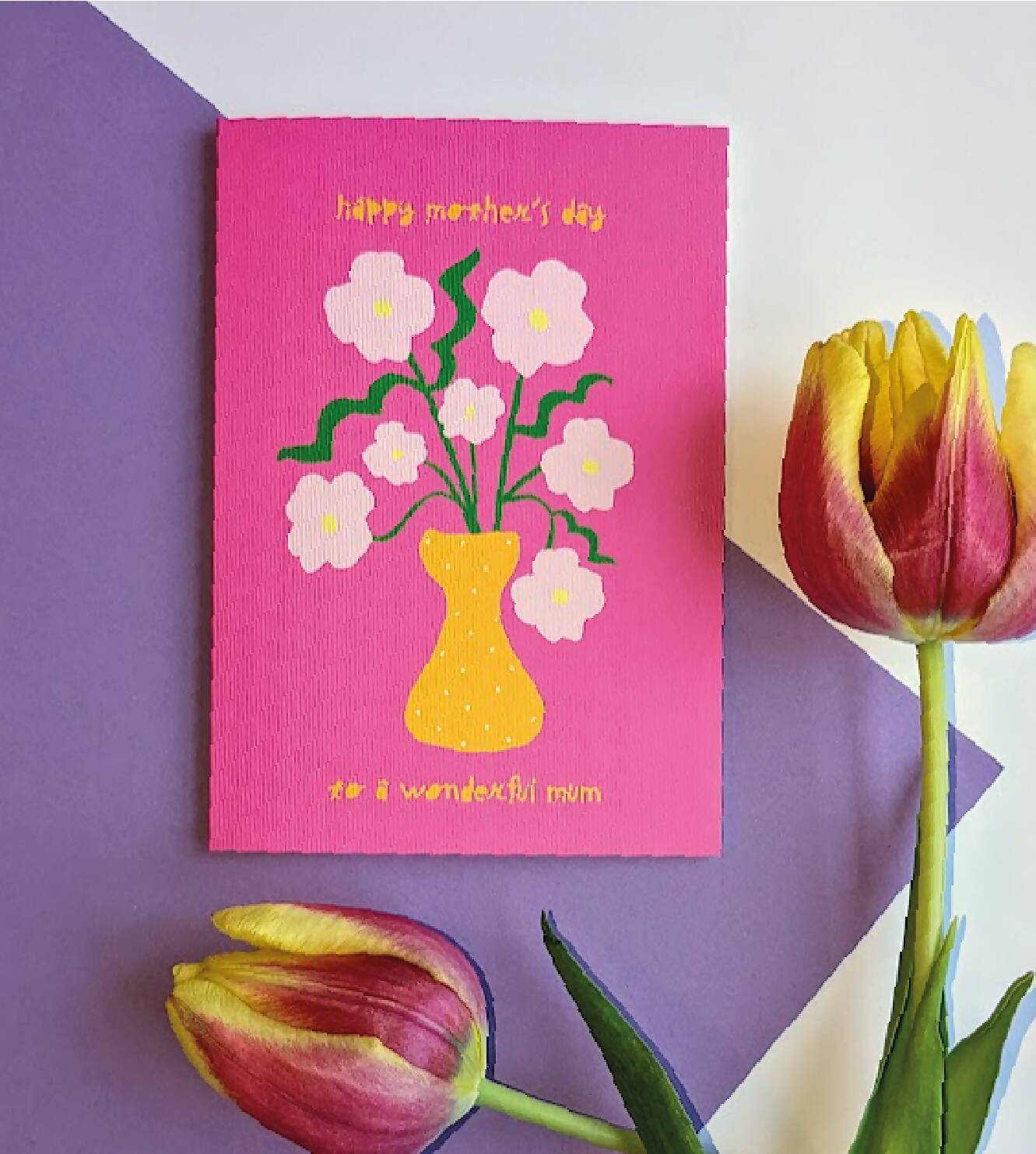 Floral Mothers day card