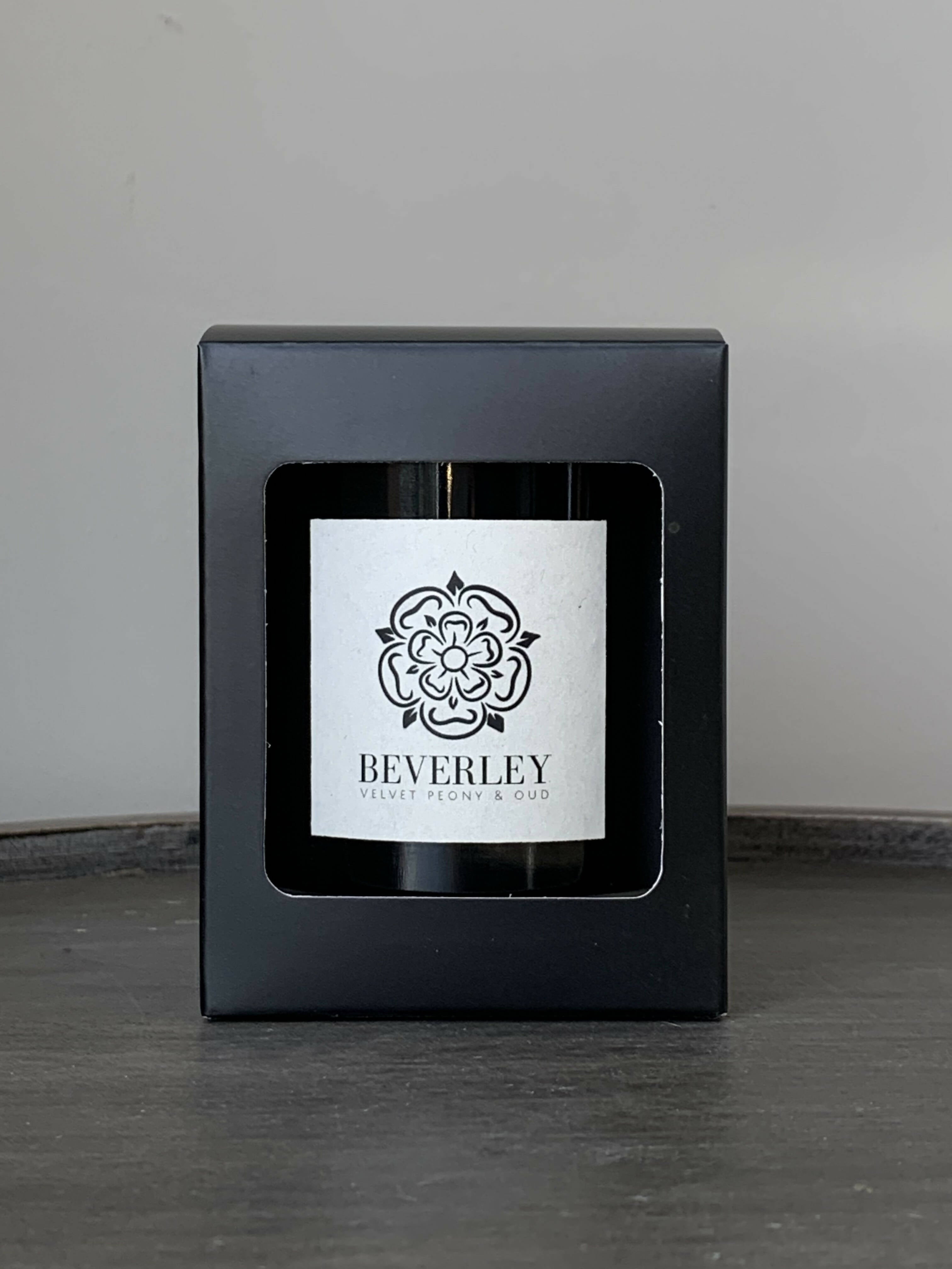 Beverley - Velvet Peony and Oud Candle - 160g