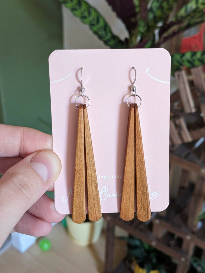 Simplicity - Wooden Earrings