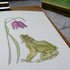 Frog and Fritillary Card