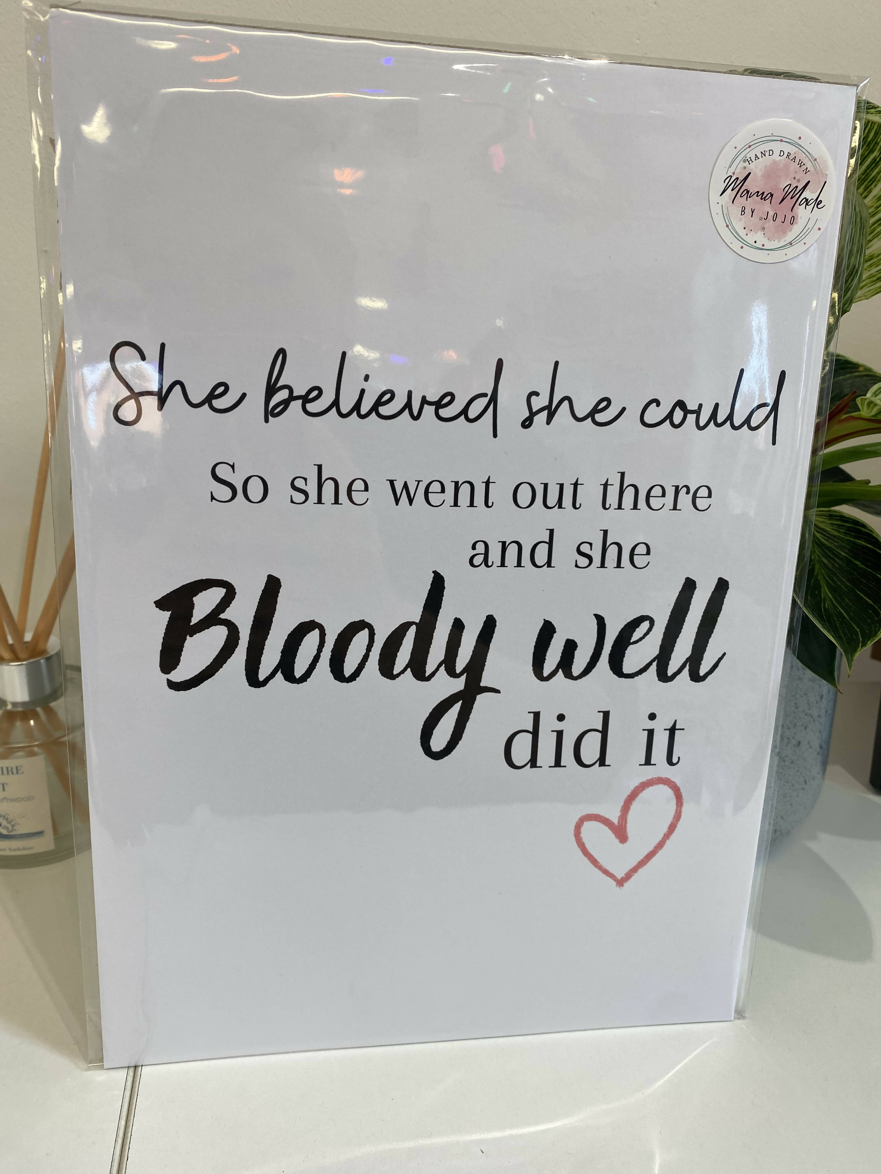 She Believed Poster Duo