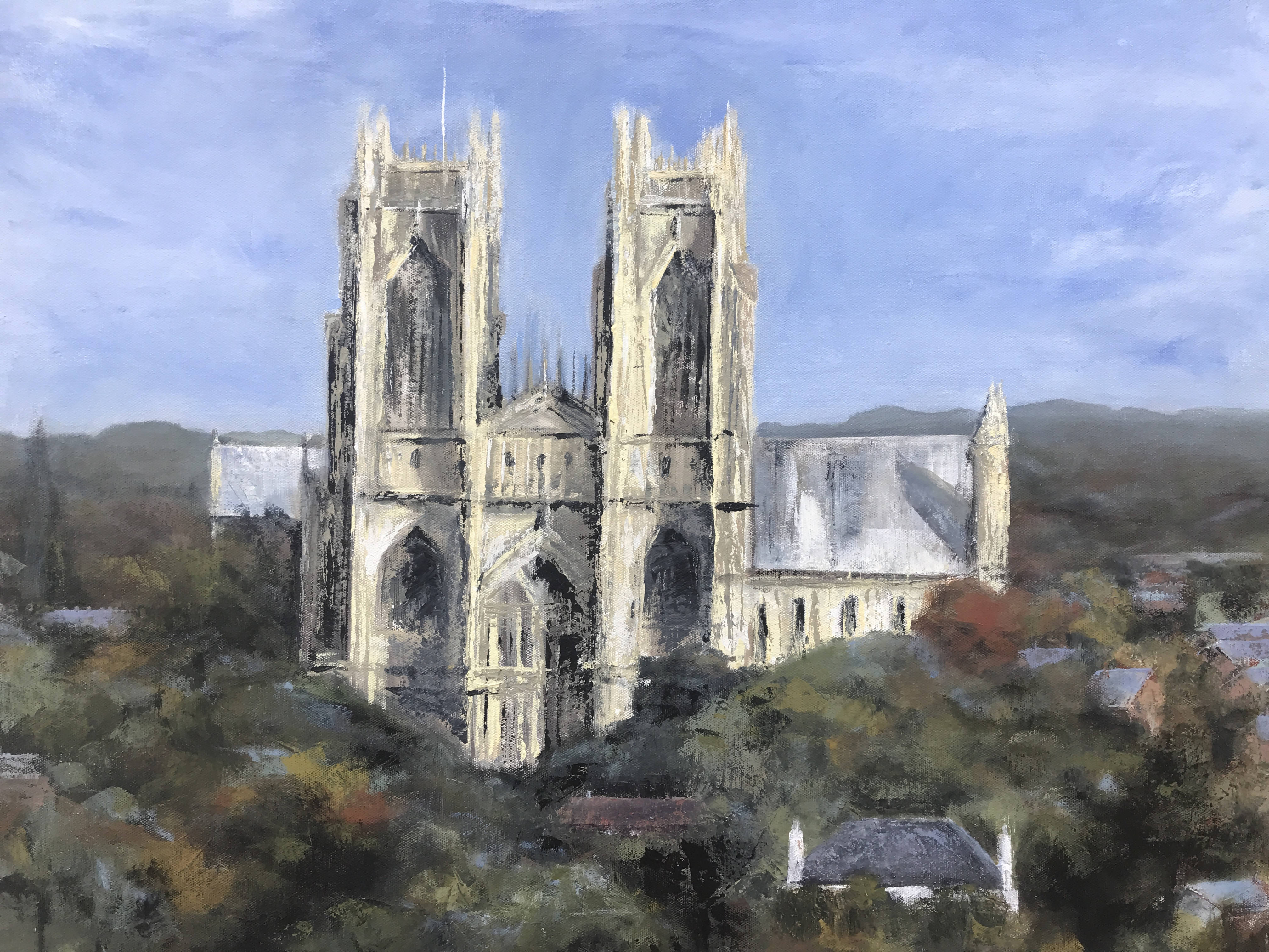 Autumn, Beverley Minster - card