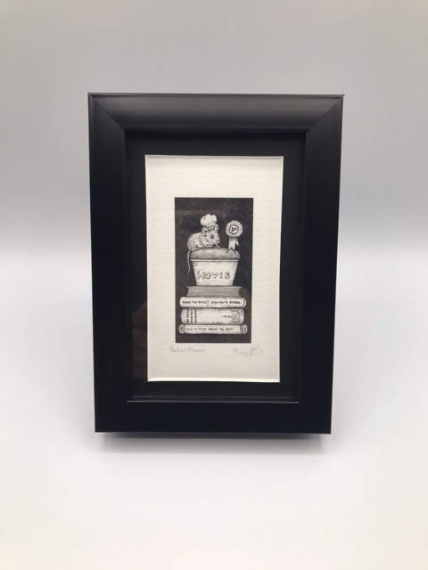 Baker Mouse - Framed Limited Edition Print by Jenny Davies