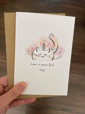 Purrrfect Day Card