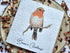 Plantable Wildflower Christmas Card - Robin Season’s Greeting