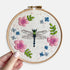 Floral Dragonfly Embroidery Kit