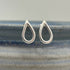 Rain Drop Studs - Outline