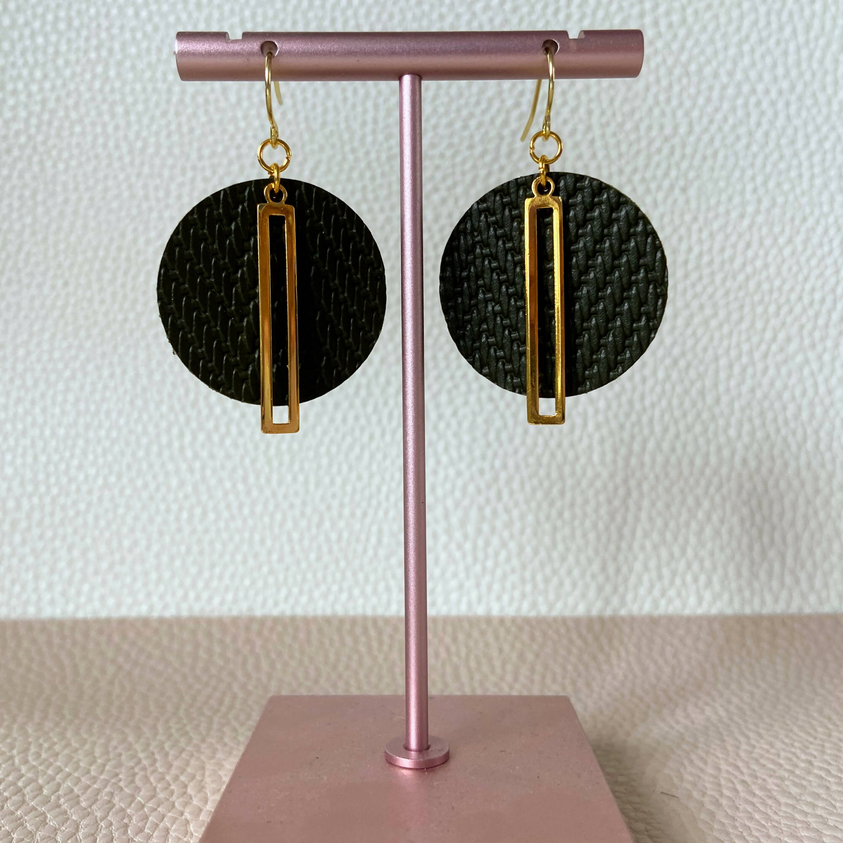 Black Lantern Earrings