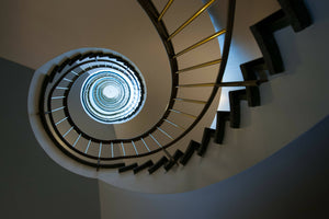 Spiral stairs (A4 frame)