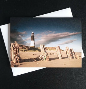 Spurn Point Lighthouse - card