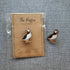 Puffin Wooden Pin Badge