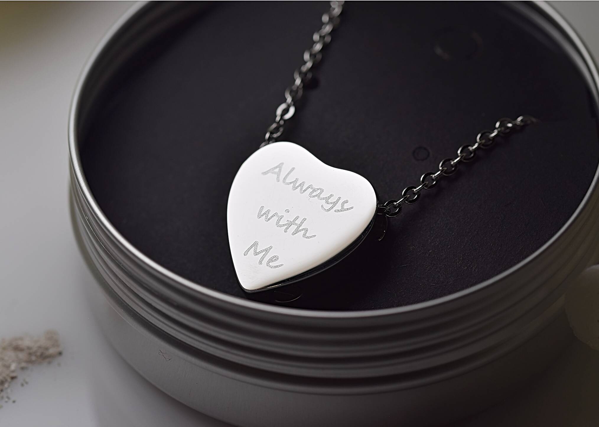 Stainless Steel Urn Pendant - Always With Me