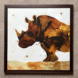 Original Artwork Titled Suma (Rhino)