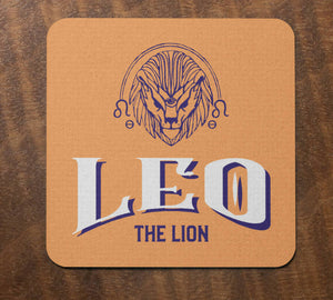 Leo Colourful Coaster