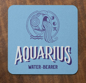 Aquarius Colourful Coaster