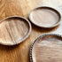 3D hand embellished wooden trinket trays: various