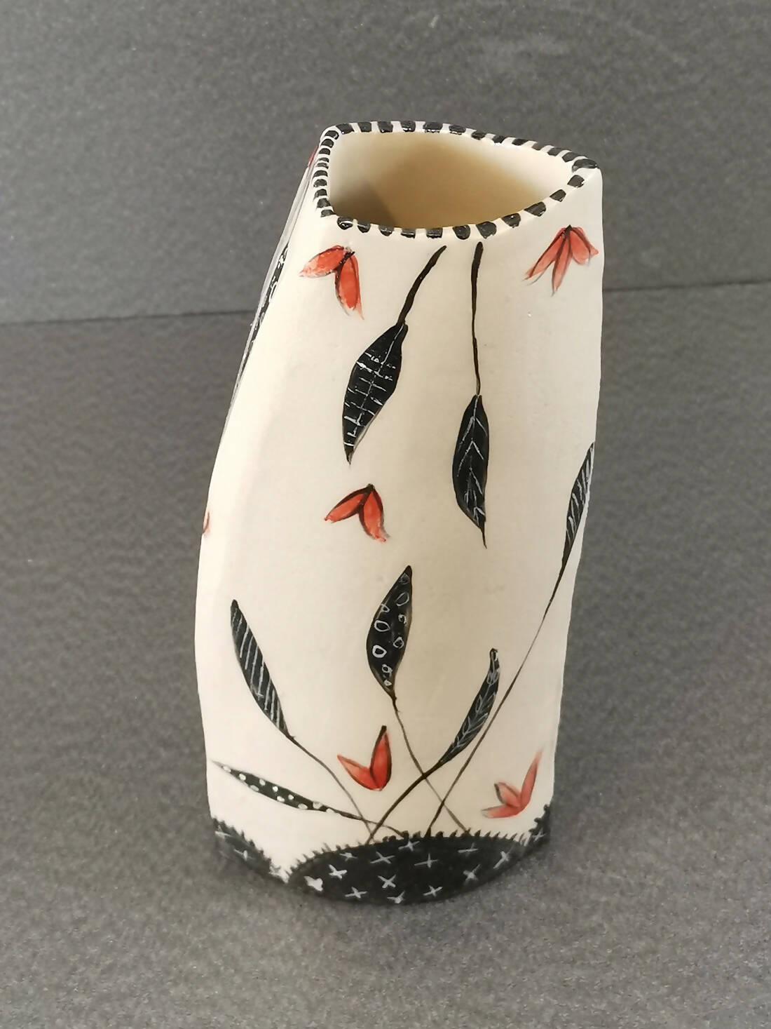 Falling Flutterbys Vase