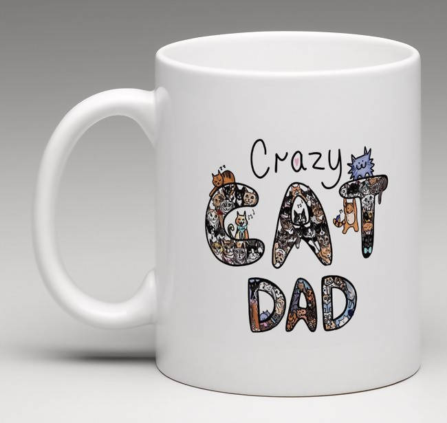 Mug - Crazy Cat Dad