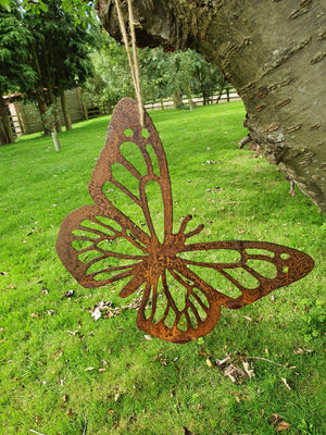 Metal Rust Butterfly