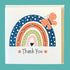 Thank you card - Rainbow