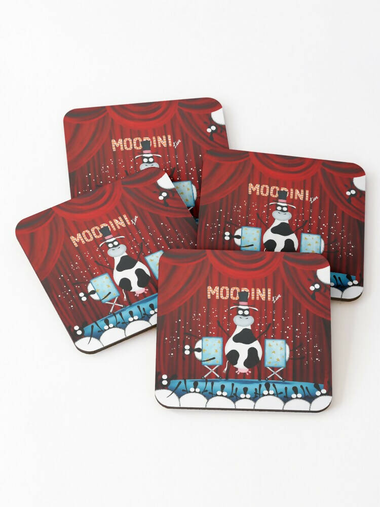 Moodini | Quirky Sheep Art Coaster | Art & Soul