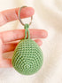 Hand-Made Crochet Avocado Keychain / UKCA-CE Certified