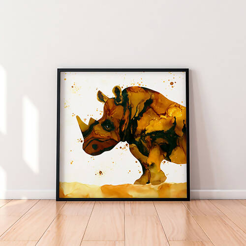Original Artwork Titled Suma (Rhino)